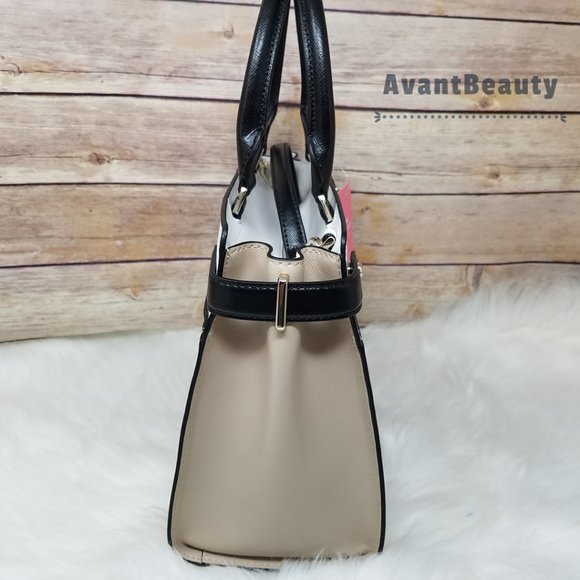 Kate Spade Staci Medium Satchel Warm Beige NWT - Picture 6 of 12